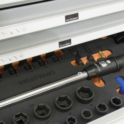 WDK-3720X Набор пневматического и динамометрического инструмента в ложементе, 37 предметов