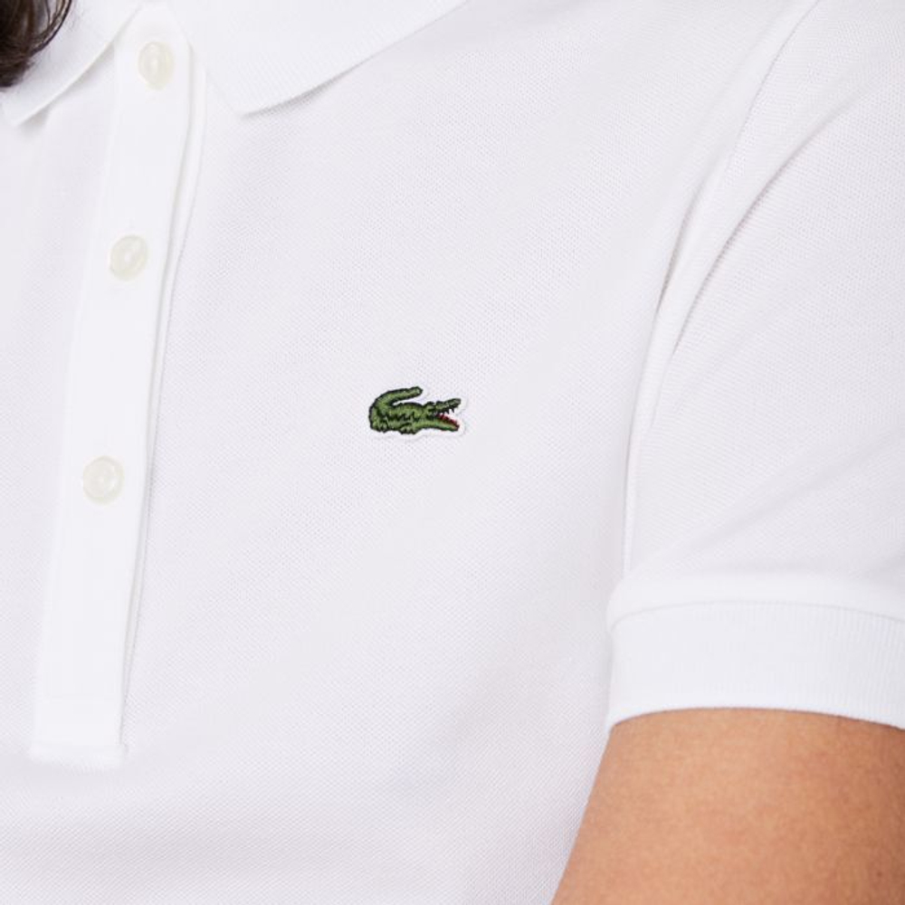 Женское поло Lacoste Roland Garros Women Polo - white