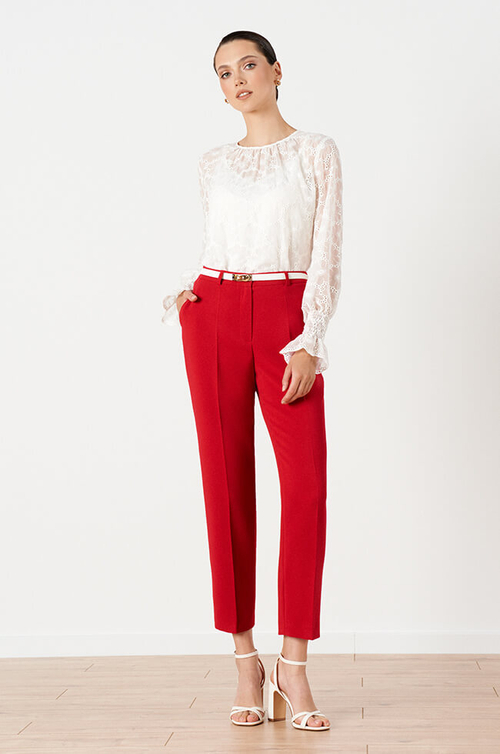 23239 Блузка женская (молочный)