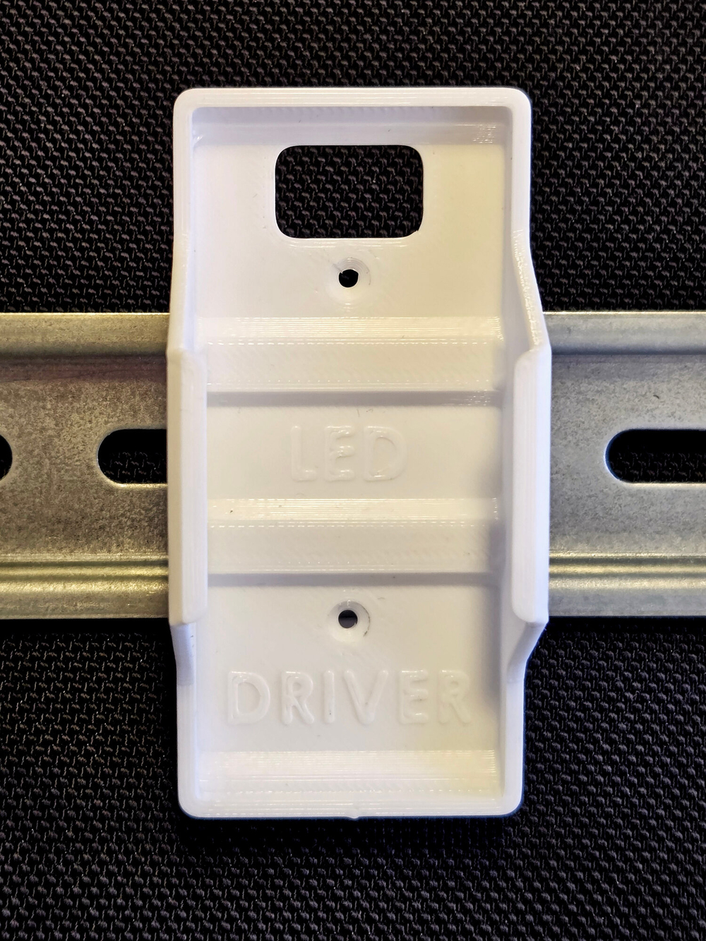 Крепление-держатель для Aqara LED strip driver, 3D печать, белый