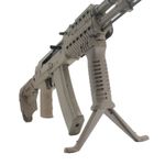 Передняя рукоять с выдвижными сошками. DLG Tactical