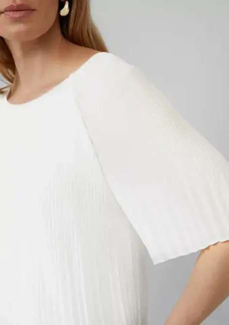 Плиссированная шифоновая блузка Black Label