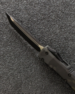 Автоматический складной нож SteelBro Ultratech T/E Black Tanto Black CAMO VG-10 123-1BKCS (черный-камуфляж)
