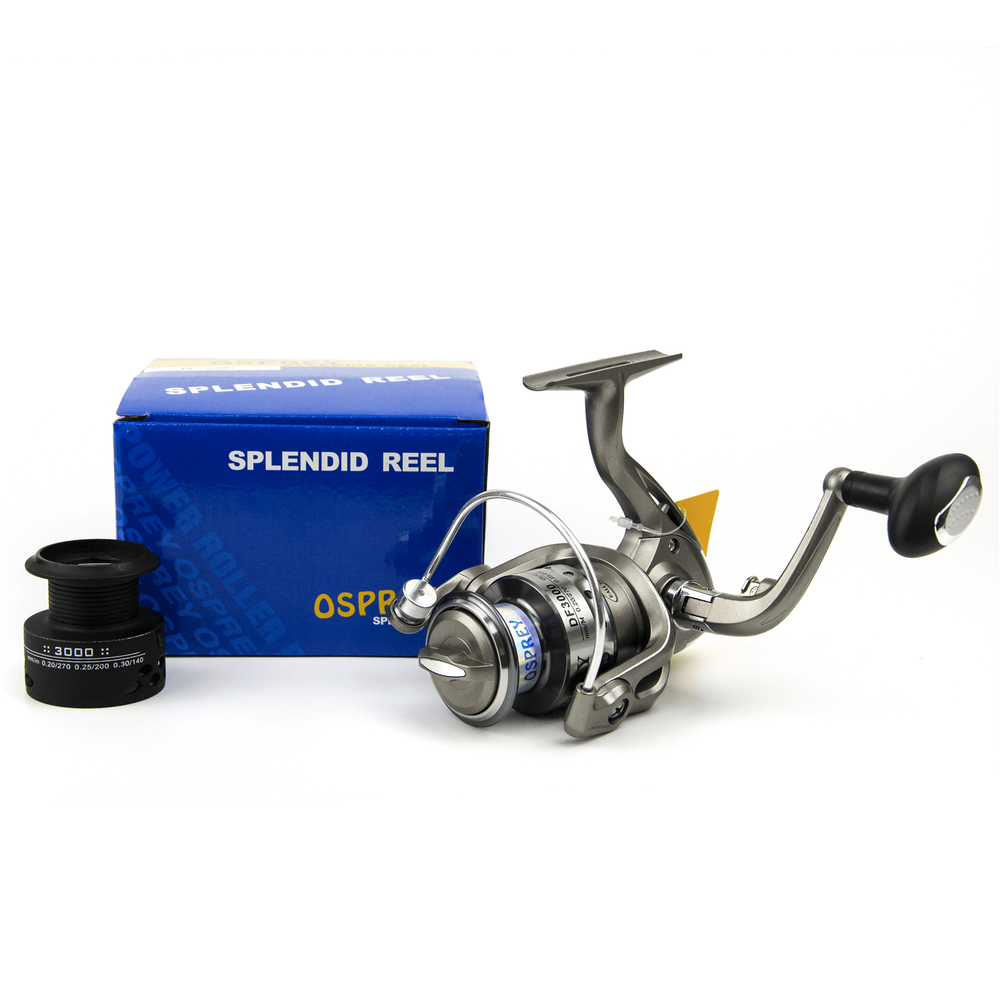 Катушка безынерционная Osprey DF (3000, 6BB, мет. шпуля)