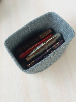 Органайзер для косметики плетеный