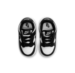 Детские кроссовки Nike Dunk Low 'Black White' CW1589-100