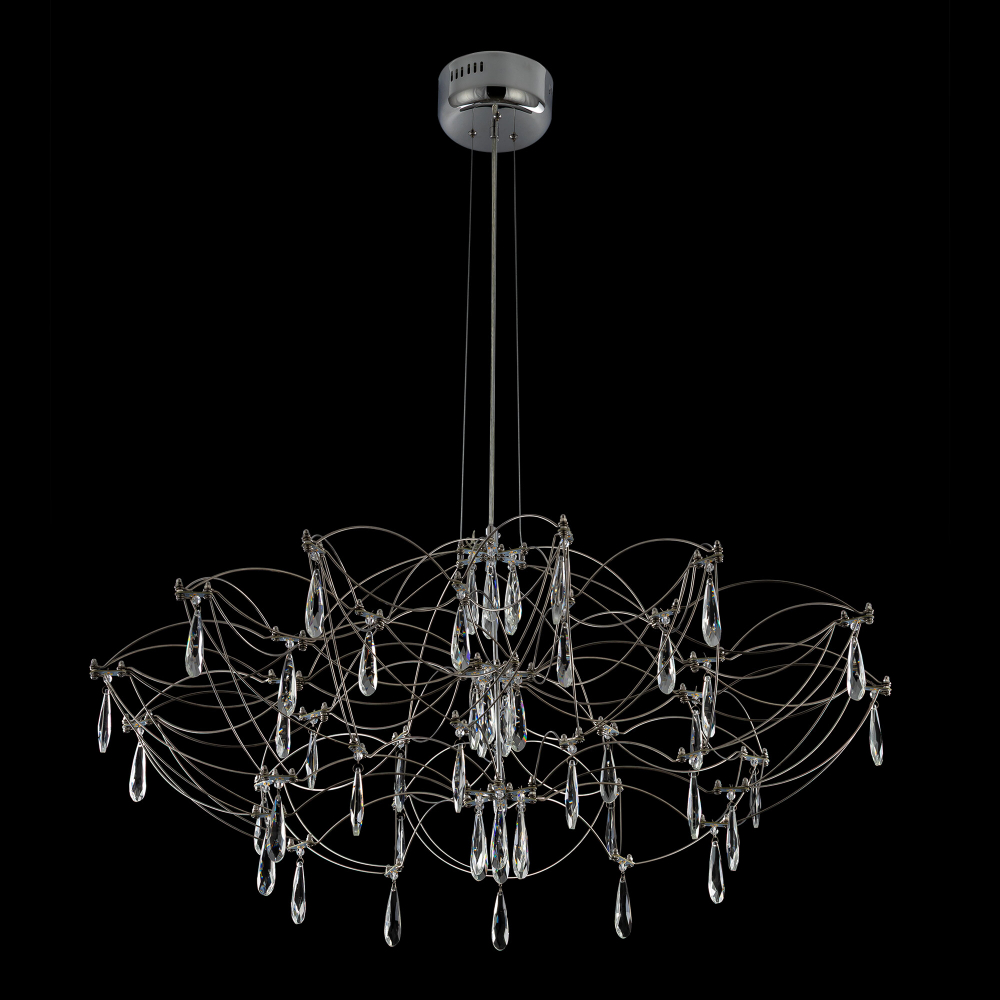 Citilux ASTER CL208010 LED Хрустальная люстра с пультом