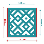 Клеевой трафарет 020