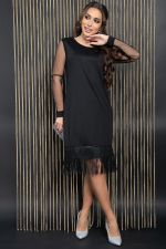 Платье Бейла (черное) П11433 LT Collection