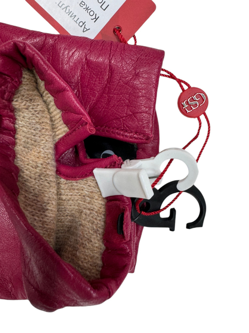 Перчатки. Женские. Материал верха: Кожаные люкс качества. Подклад: Трикотаж-шерсть. 5 шт в упаковке.