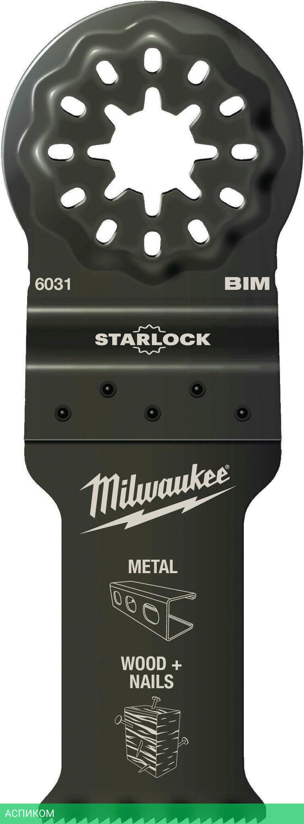 Полотно для мультитула Milwaukee 48906031 28x47мм