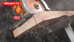 Аккумуляторная циркулярная пила INGCO CSLI4218511 INDUSTRIAL 42 В 185 мм