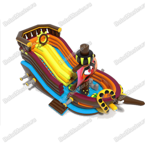 Надувной батут "Пират"