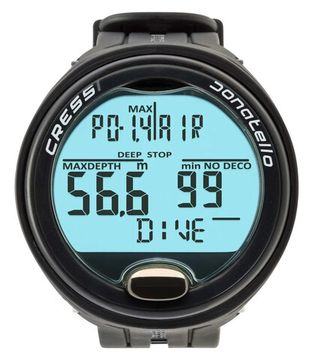 Подводный компьютер Cressi Donatello черный