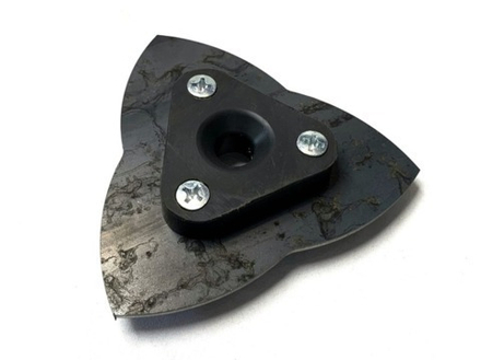 Клюз универсальный треугольный с площадкой ZST-BF "Чёрный цветок"