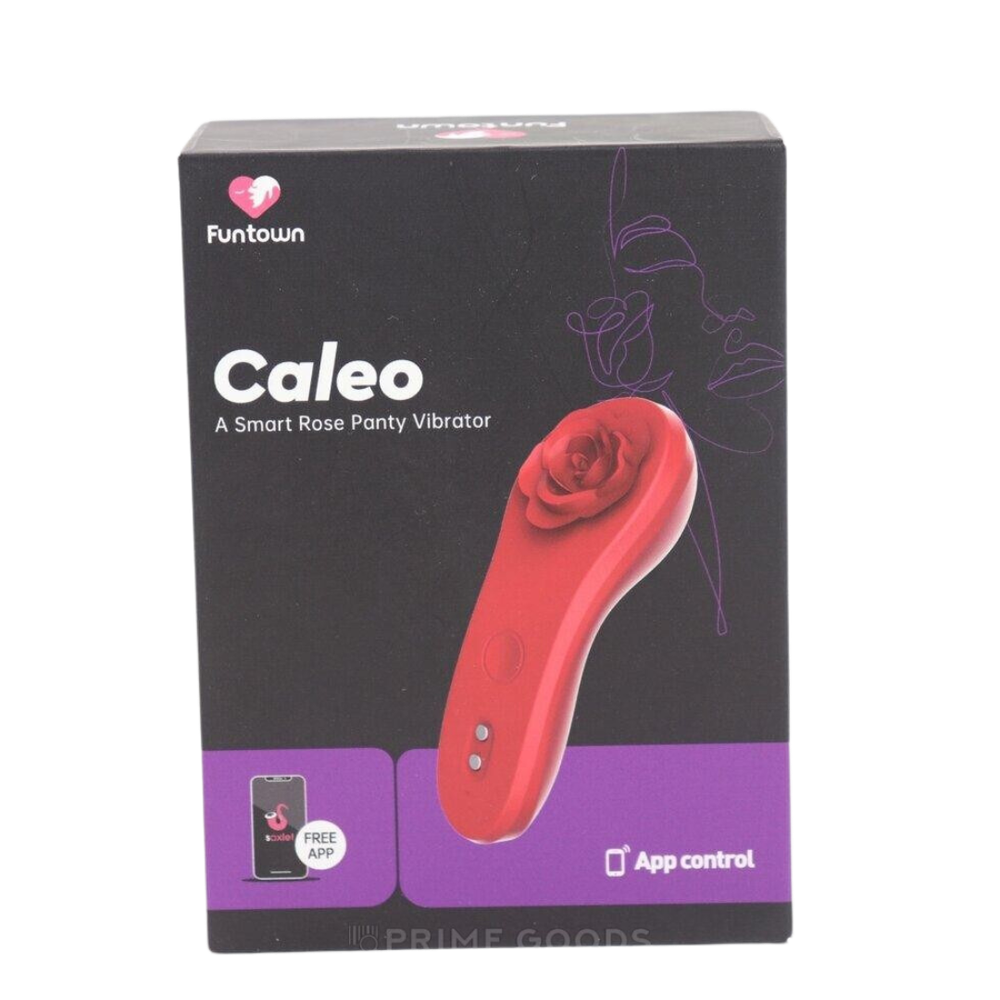 Интерактивный минивибратор в трусики с магнитом Caleo (+приложение)