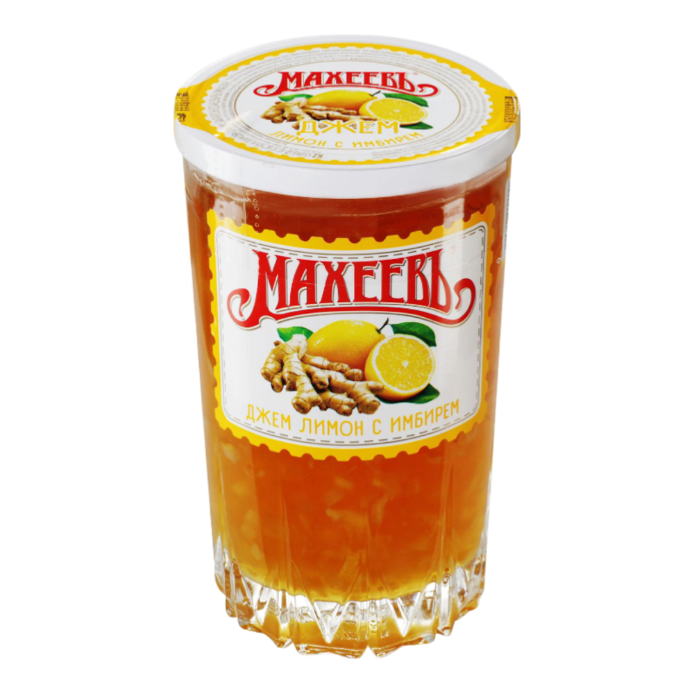 Джем МАХЕЕВЪ лимон и имбирь 400г