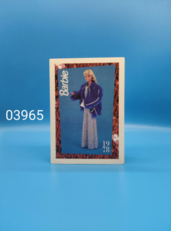 Аксессуар винтажная карточка Барби 90х 03965