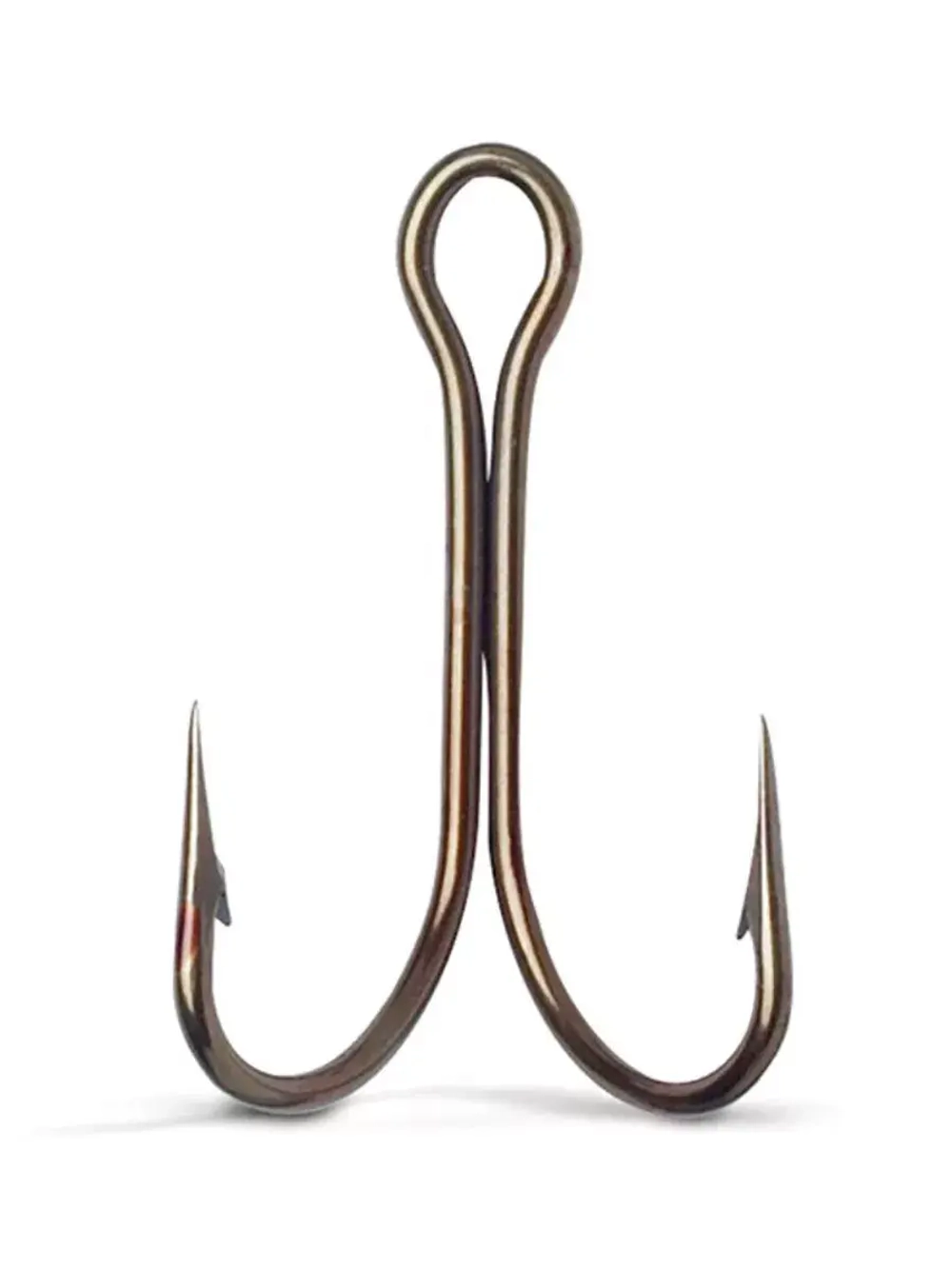 Крючки рыболовные (двойник) 9908 BZ №06 (упак 10 шт)