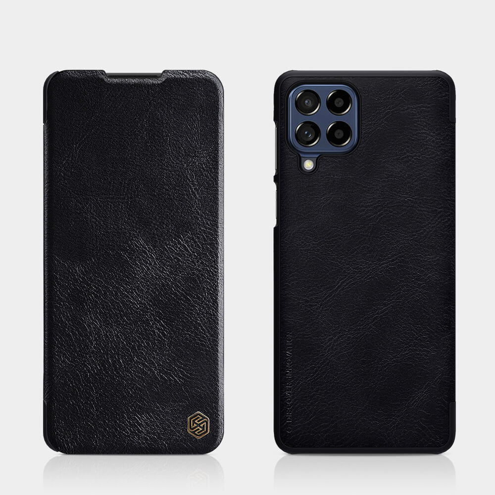 Кожаный чехол-книжка Nillkin Leather Qin для Samsung Galaxy M53