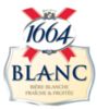 Пиво Kronenbourg 1664 Blanc этикетка Пиво Kronenbourg 1664 Blanc этикетка
