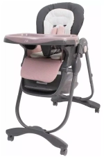 Стол-стул "CAFE" RH300 grey+pink