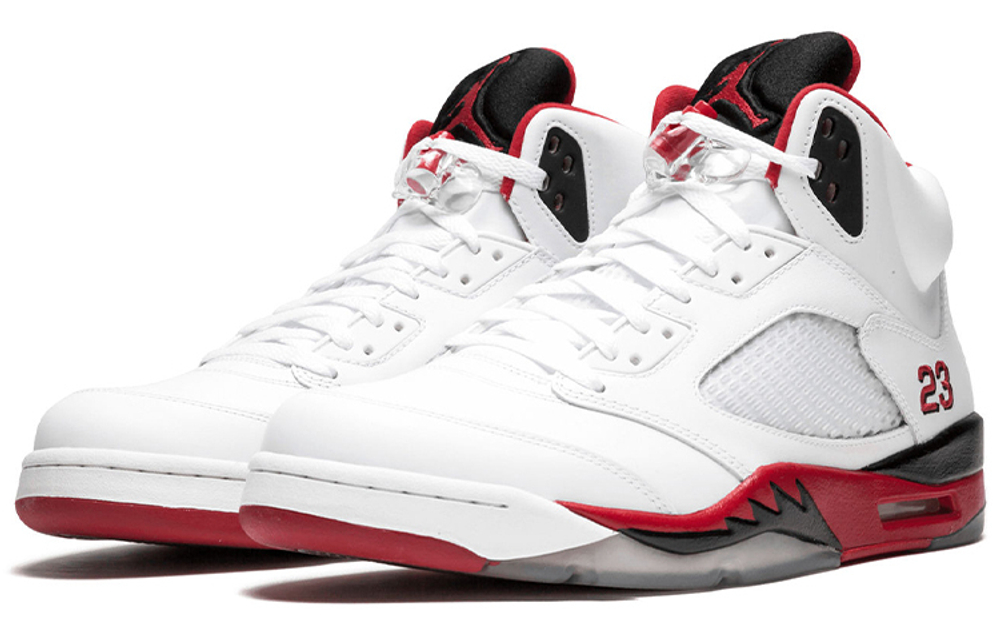 Кроссовки Jordan Air Jordan 5 Retro Fire Red Black Tongue (2013)