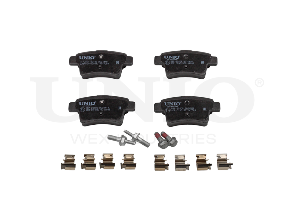 Колодки тормозные диск. задние UNIO BRP-20408