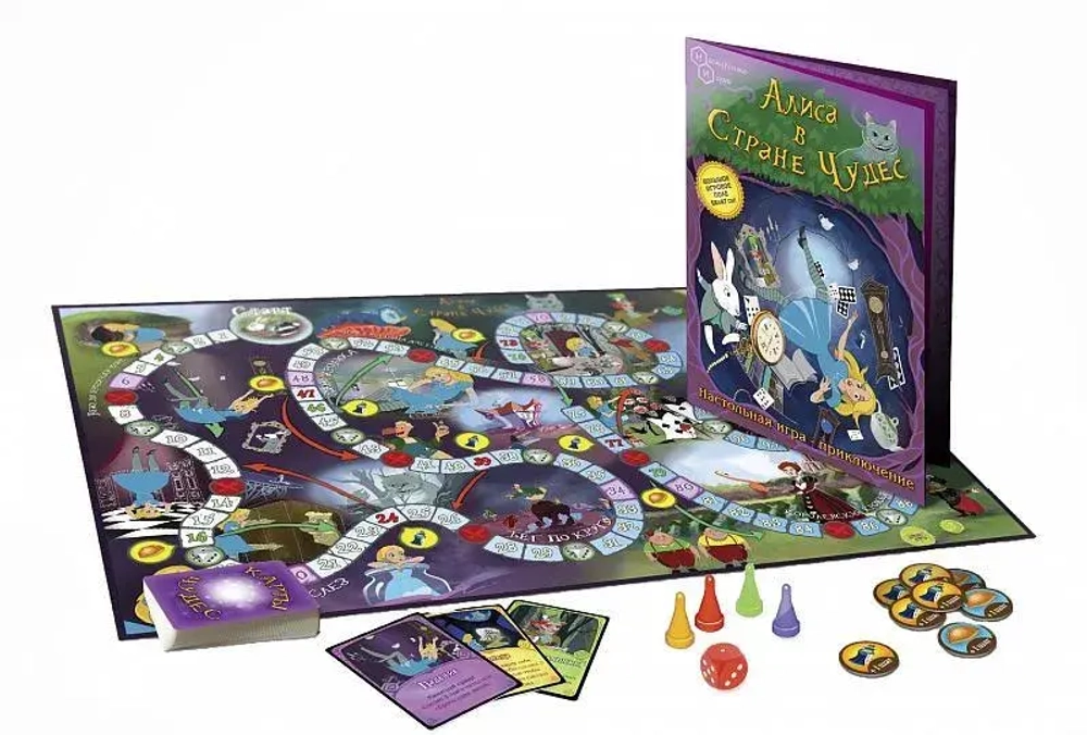 Игра-ходилка «Алиса в Стране чудес»