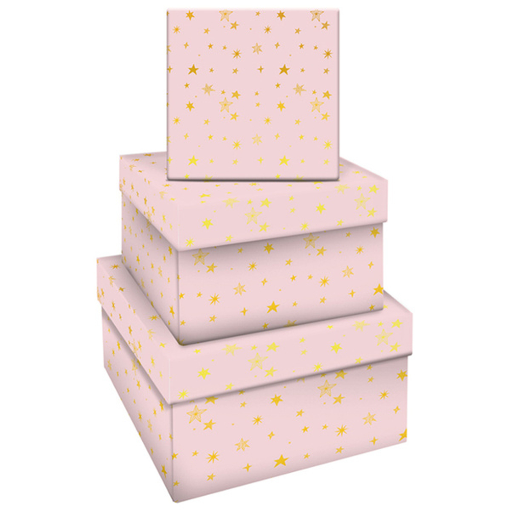 Коробка квадратная 1шт MESHU "Stars" 11-15,5* 2