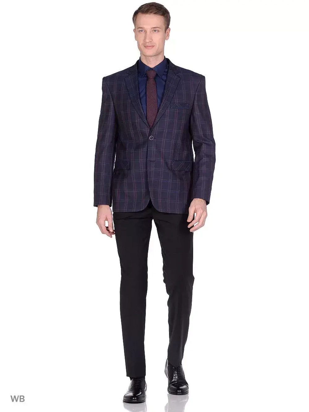 Пиджак повседневный под джинсы классический