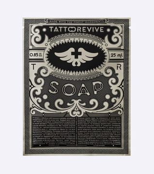 саше | Антибактериальное мыло REVIVE SOAP для обработки татуировки, 25ml