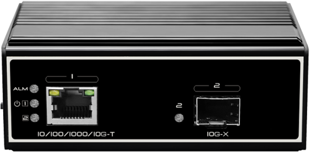 Медиа-конвертер GIGALINK GL-MC-UTP10G-SFP10G-FI