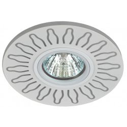 DK LD31 WH Светильник ЭРА декор cо светодиодной подсветкой MR16, 220V, max 11W, белый