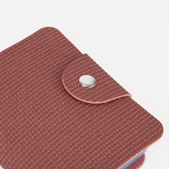 Визитница, 24 карты, цвет розовый