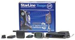 Автосигнализация StarLine 24V + модуль зажигания