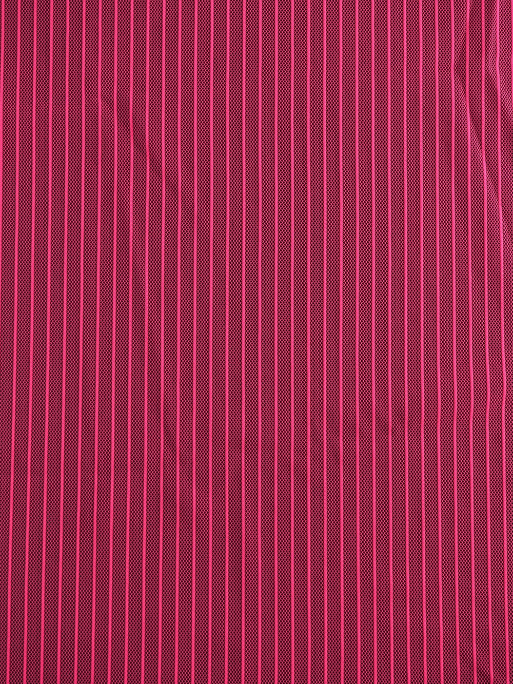 Сетка в полоску розовая неоновая малоэластичная метражом