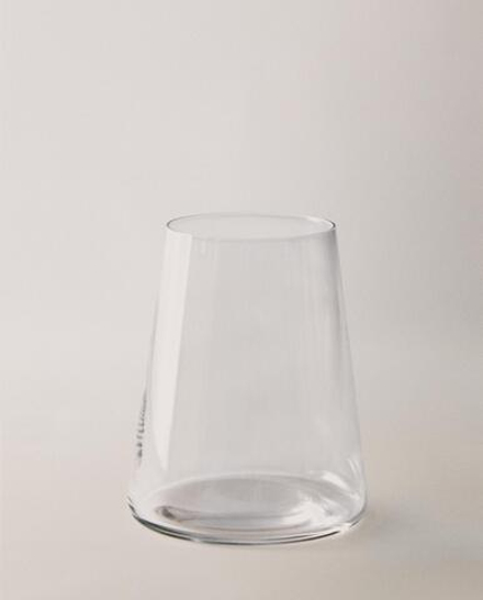 Zara Home стакан из стекла, цвет прозрачный, 9.6 см