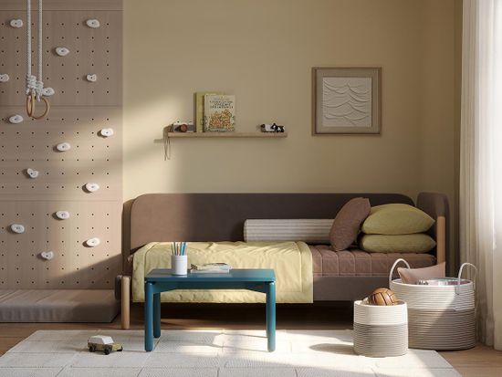 Столик кофейный saga, 50х70 см, сине-зеленый