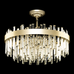 Citilux Лаура CL301282 Люстра хрустальная подвесная Шампань