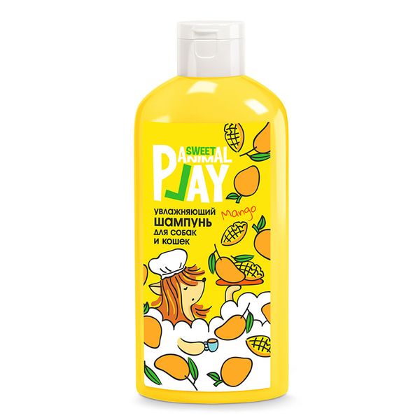 Шампунь для собак увлажняющий Animal Play Sweet Тропический манго 300мл