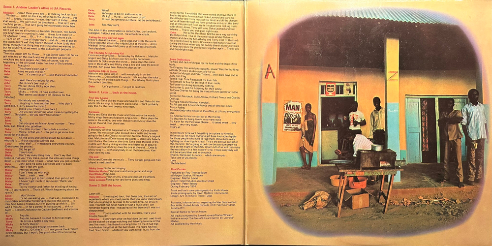 Man - Rhinos, Winos And Lunatics (Англия 1974г.)