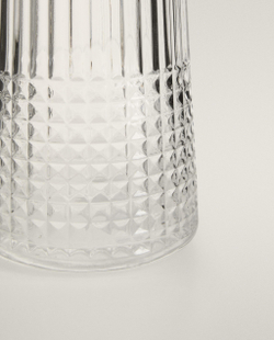 Zara Home кувшин из стекла, цвет прозрачный, 29 см