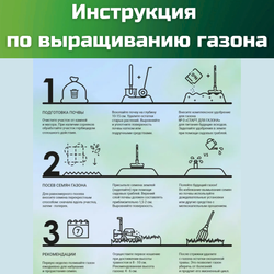 Семена газонной травы, травосмесь Низкорастущий газон, 1 кг/мятлик луговой, фестулолиум, райграс пастбищный, райграс однолетний, овсяница луговая/Газон Сити