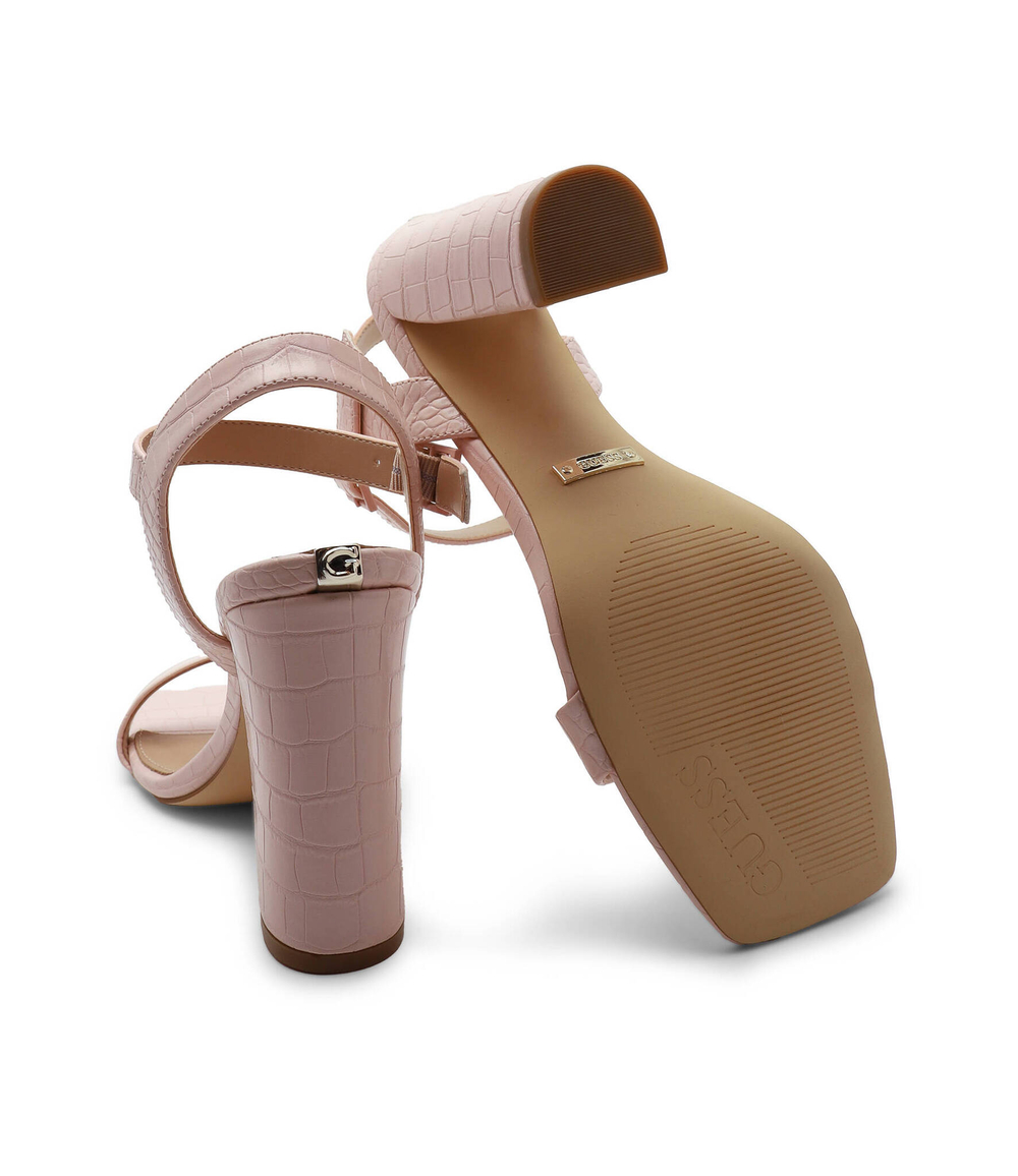Босоножки на каблуке Guess - пудро-розовый(FL6ALI PEL03)