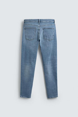 ZARA ДЖИНСЫ SKINNY FIT, ГОЛУБОЙ