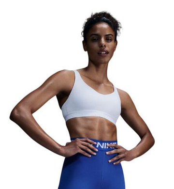 ТОП теннисный Nike Indy With Strong Support Padded Adjustable Sports - белый/каменный лиловый/белый