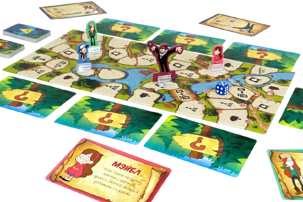 Настольная игра Гравити Фолз: Спасти Пухлю