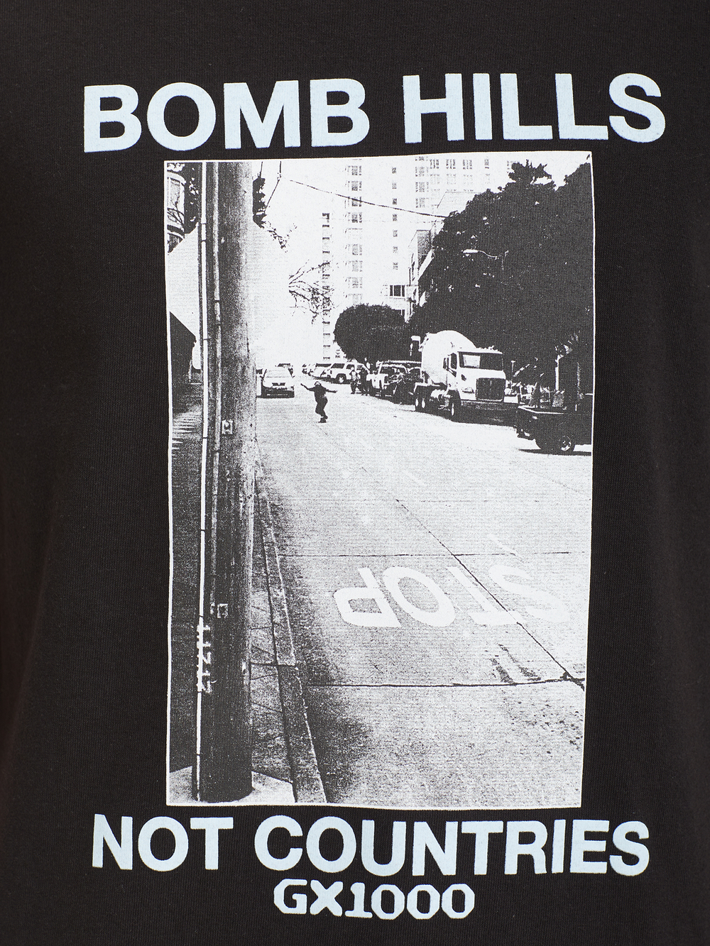 Мужская Футболка Bomb Hills Not Countries