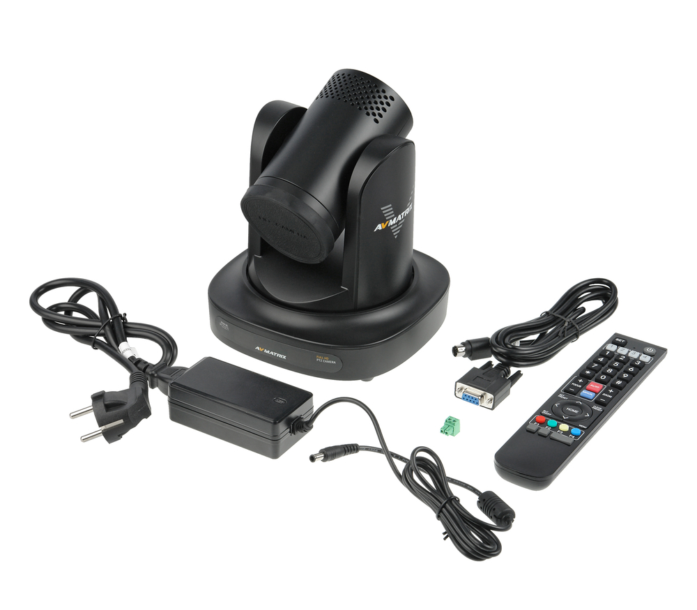 PTZ-камера AvMatrix PTZ1271-20X-NDI, выход SDI/HDMI